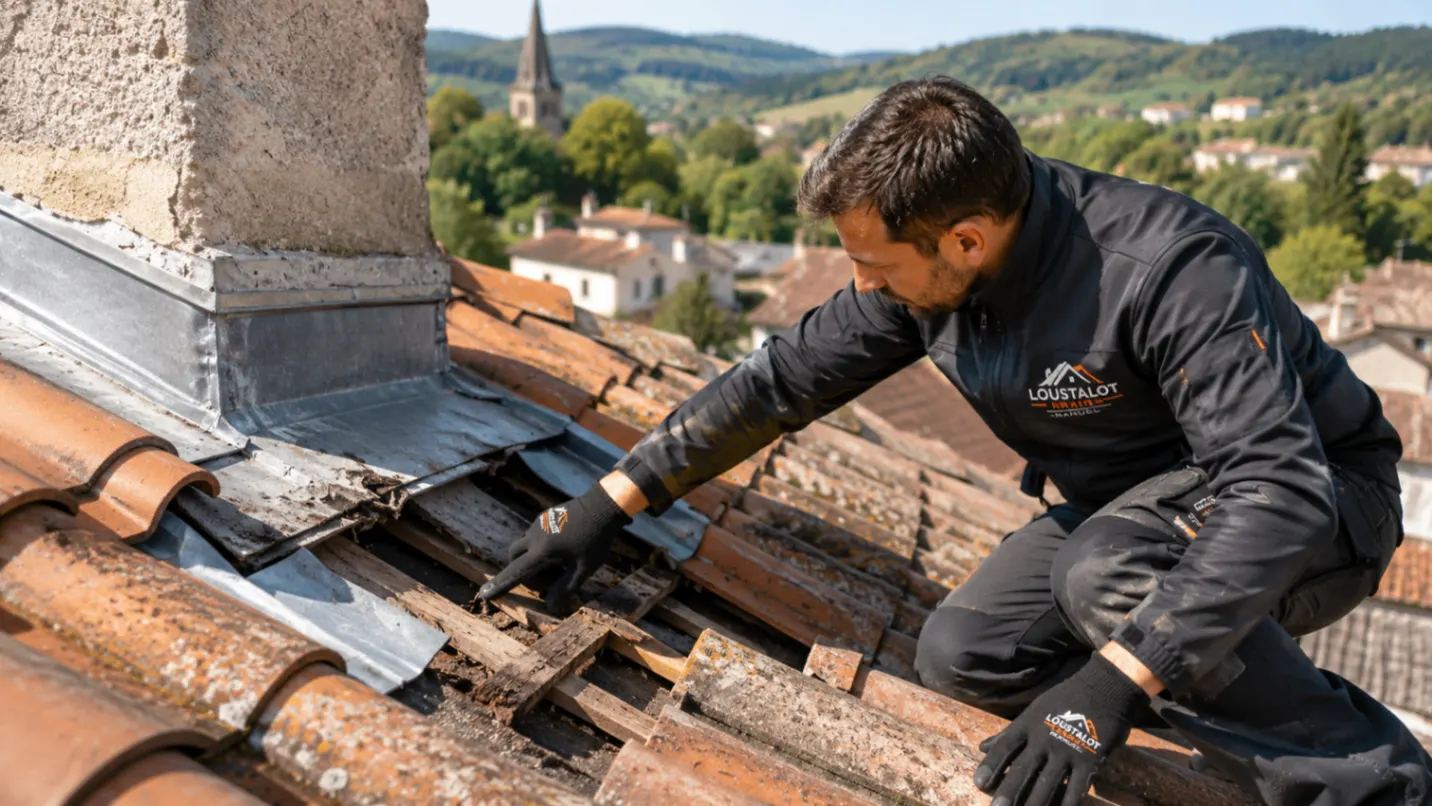 Diagnostic d'une infiltration de toiture par Loustalot Manuel dans le Tarn-et-Garonne